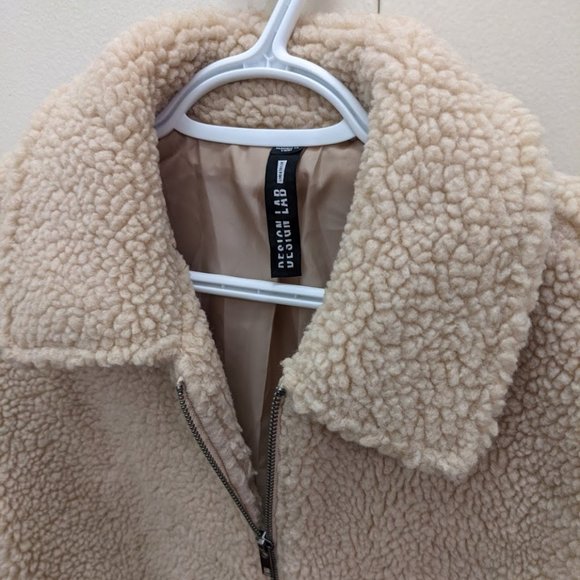 Teddy Sherpa Zip Up Jacket - Picture 3 of 4